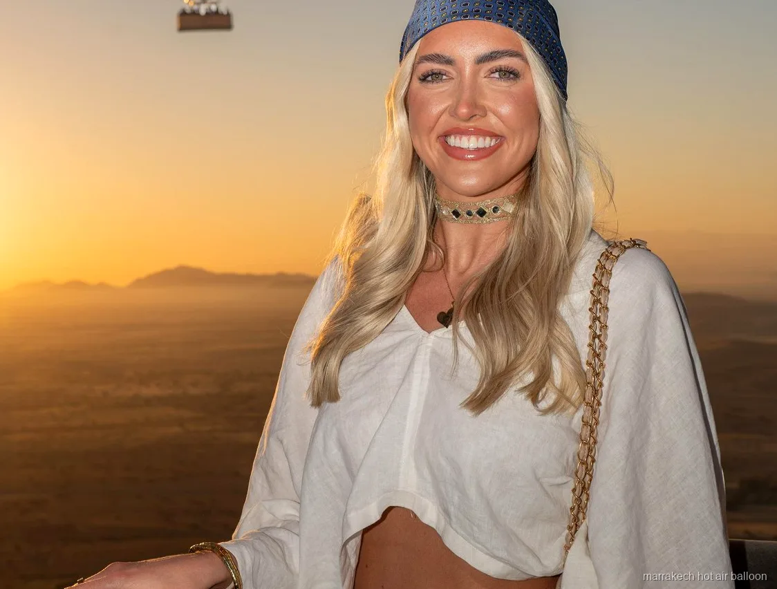Staubige Wüstenpiste für Quadfahrten nahe Marrakesch